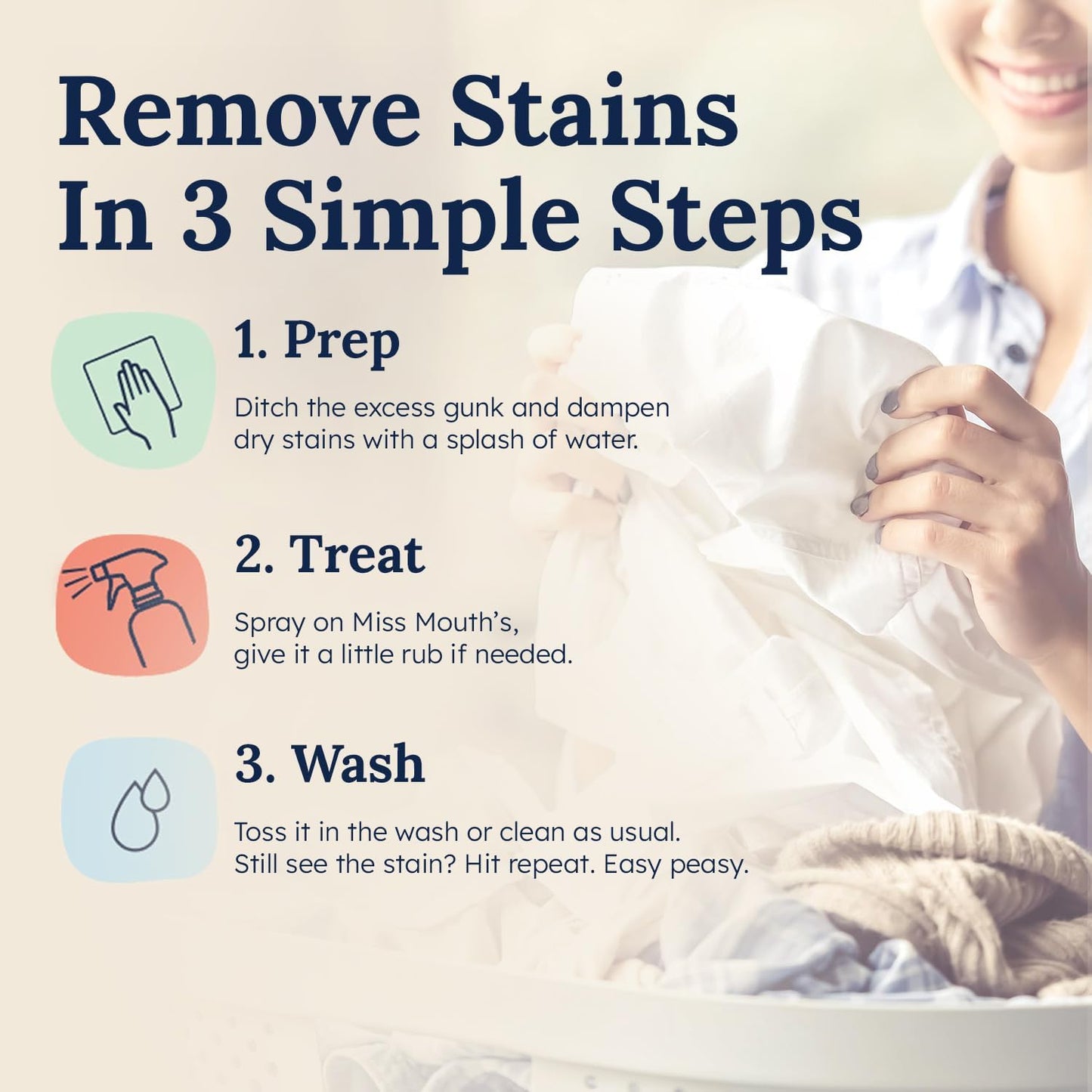 Baby & Family Stain Remover Spray - Fast-Acting Laundry & Fabric Cleaner for Food, Grease, Coffee, Wine & Everyday Messes - Safe for Kids & Pets (2-Pack)