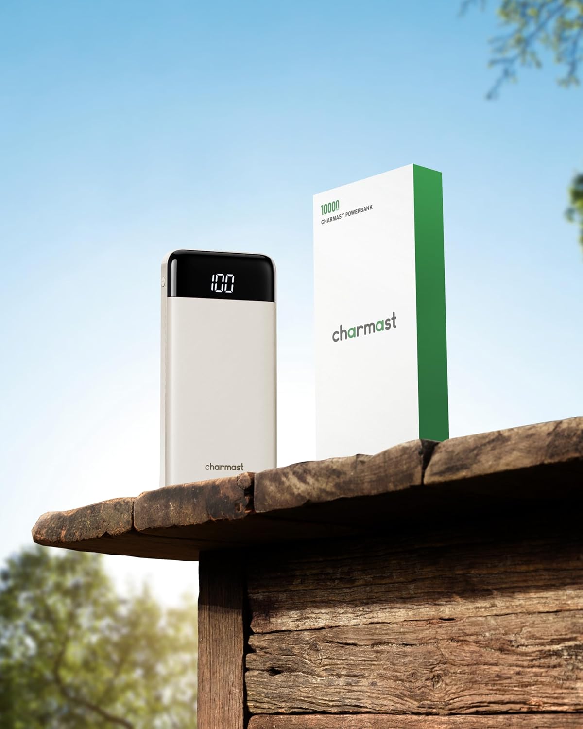 Portable Charger with Built-in Cables, Power Bank, 6 Outputs, 3 Inputs, 3A Fast Charging -10000mAh