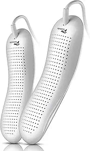 Electric Boot, Shoe and Foot Dryer Effectively Eliminates Odor, Moisture and Dampness Fast Drying for All Types of Footwear Keeps Shoes Fresh, Warm and Hygienic.