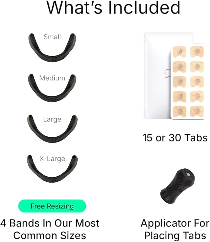 Anti-Snoring Nasal Strips Kit - Magnetic Breathing Aid for Better Sleep & Oxygen Boost