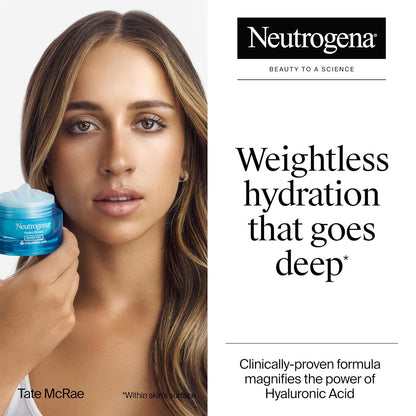 Hydro Boost Hyaluronic Acid Face Moisturizer , Water Gel & Gel Cream for 24–48 Hr Hydration, SPF 25 Option, For Normal, Oily & Dry Skin, Fragrance-Free or Signature Scent, Oil-Free & Non-Comedogenic, 1.7 oz