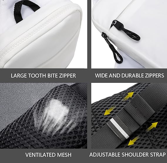 Mini Sling Bag Small Crossbody Bag  for Men Women, Waterproof Utility Crossbody Backpack Phone  Chest Bag for Hiking Travel Sports Running