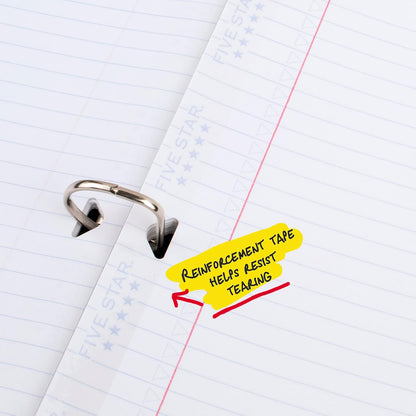 College Ruled Loose Leaf Paper with Study App Access  Reinforced Filler Paper, Ink Bleed Resistant, 8.5" x 11", 80 Sheets