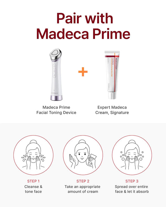 24 Madeca Cream Time Reverse - Korean Anti-Aging Moisturizer with Centella Asiatica, Collagen & Hyaluronic Acid - Firms, Hydrates & Reduces Wrinkles (1.69 fl oz)