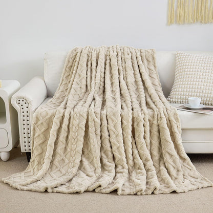 Gentle Soft Queen Size Fleece Blanket Soft and Lightweight Plush Throw for Bed, Cozy Microfiber Fall Blanket for Home, Couch and Bedroom Decor, Grey, 90x90 Inches