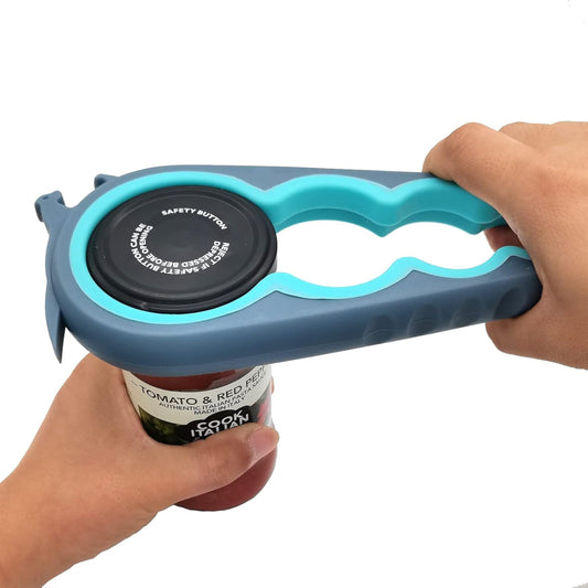 Open stubborn jars and bottles with ease using our specially designed Jar Opener Tool—ideal for seniors, arthritis sufferers, or anyone with limited hand strength. Made to reduce strain and increase grip, this tool provides the support you need for everyday kitchen tasks.